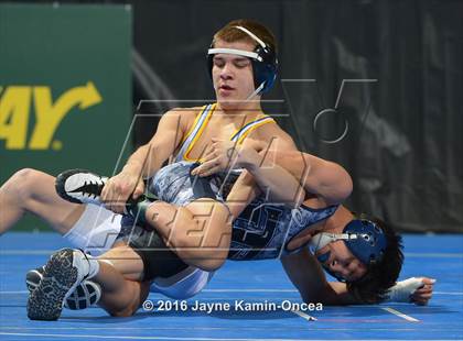 Thumbnail 2 in CIF Southern Section Masters Wrestling Championships (Day 1 - Friday) photogallery.