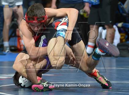 Thumbnail 3 in CIF Southern Section Masters Wrestling Championships (Day 1 - Friday) photogallery.