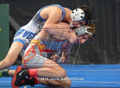 Thumbnail 2 in CIF Southern Section Masters Wrestling Championships (Day 1 - Friday) photogallery.
