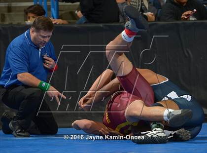 Thumbnail 2 in CIF Southern Section Masters Wrestling Championships (Day 1 - Friday) photogallery.