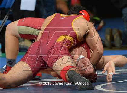 Thumbnail 3 in CIF Southern Section Masters Wrestling Championships (Day 1 - Friday) photogallery.