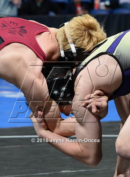 Thumbnail 1 in CIF Southern Section Masters Wrestling Championships (Day 1 - Friday) photogallery.