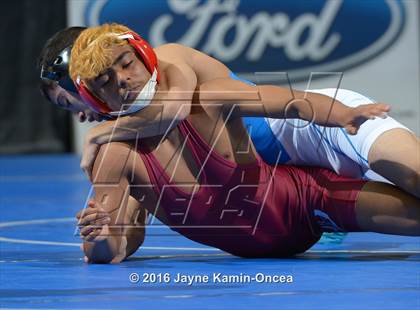 Thumbnail 3 in CIF Southern Section Masters Wrestling Championships (Day 1 - Friday) photogallery.