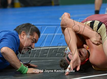 Thumbnail 2 in CIF Southern Section Masters Wrestling Championships (Day 1 - Friday) photogallery.