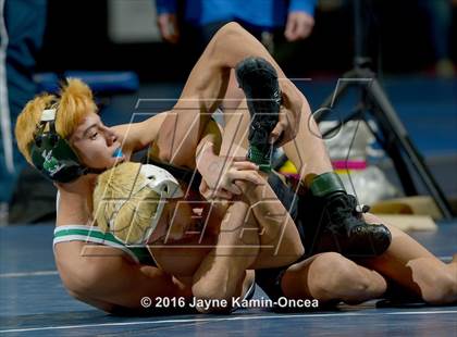 Thumbnail 2 in CIF Southern Section Masters Wrestling Championships (Day 1 - Friday) photogallery.