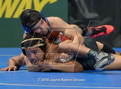Thumbnail 2 in CIF Southern Section Masters Wrestling Championships (Day 1 - Friday) photogallery.