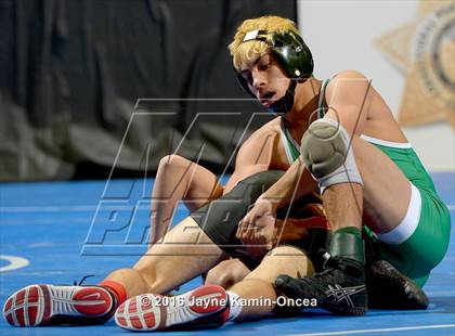 Thumbnail 2 in CIF Southern Section Masters Wrestling Championships (Day 1 - Friday) photogallery.