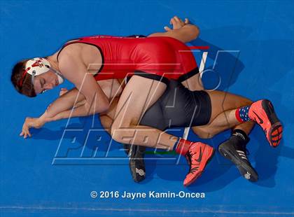 Thumbnail 1 in CIF Southern Section Masters Wrestling Championships (Day 1 - Friday) photogallery.