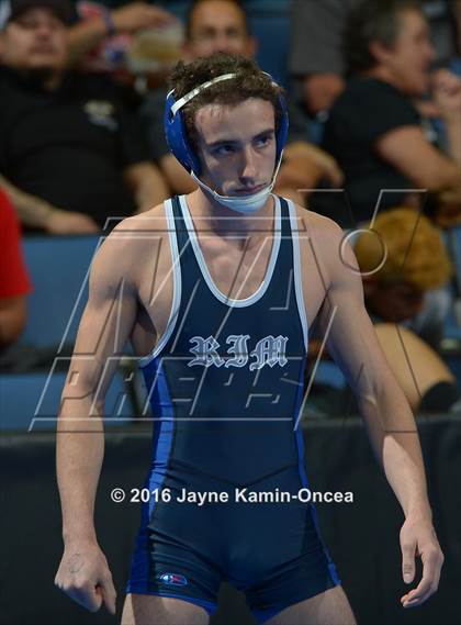 Thumbnail 3 in CIF Southern Section Masters Wrestling Championships (Day 1 - Friday) photogallery.
