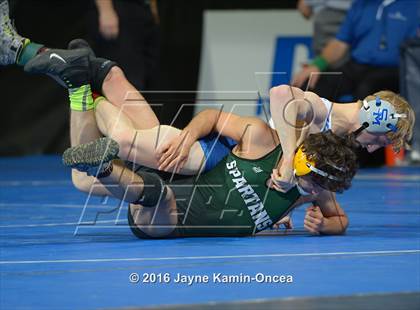 Thumbnail 2 in CIF Southern Section Masters Wrestling Championships (Day 1 - Friday) photogallery.