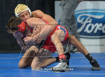 Thumbnail 2 in CIF Southern Section Masters Wrestling Championships (Day 1 - Friday) photogallery.