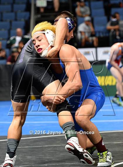 Thumbnail 1 in CIF Southern Section Masters Wrestling Championships (Day 1 - Friday) photogallery.
