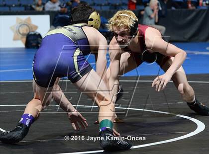 Thumbnail 3 in CIF Southern Section Masters Wrestling Championships (Day 1 - Friday) photogallery.