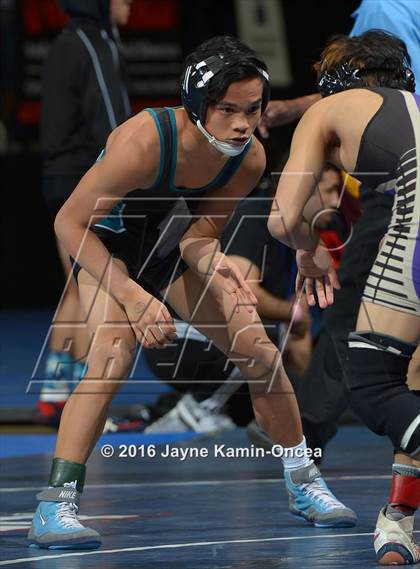 Thumbnail 1 in CIF Southern Section Masters Wrestling Championships (Day 1 - Friday) photogallery.