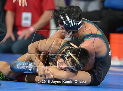 Thumbnail 2 in CIF Southern Section Masters Wrestling Championships (Day 1 - Friday) photogallery.