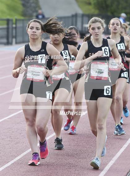 Thumbnail 1 in 51st Annual Loucks Games (Women's 1600 Meter Race Walk) photogallery.