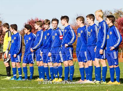 Thumbnail 1 in Newtown @ Glastonbury (CIAC Class LL 1st Round) photogallery.