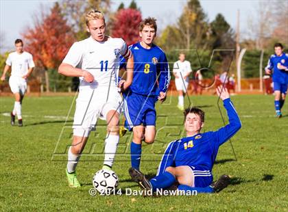 Thumbnail 3 in Newtown @ Glastonbury (CIAC Class LL 1st Round) photogallery.