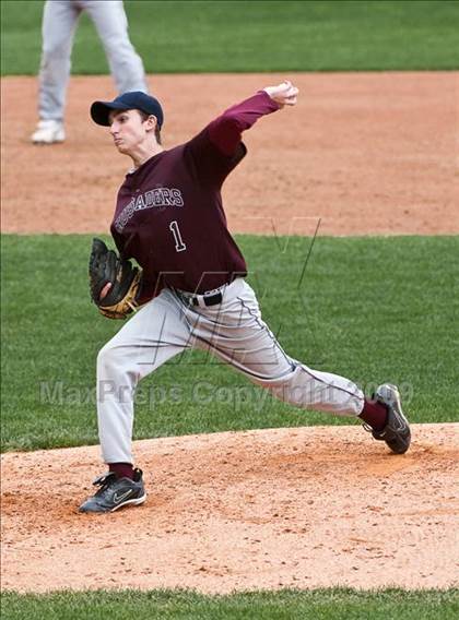 Thumbnail 2 in Prout vs Mount St. Charles (RIIL D2 Final) photogallery.