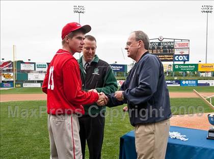 Thumbnail 2 in Prout vs Mount St. Charles (RIIL D2 Final) photogallery.