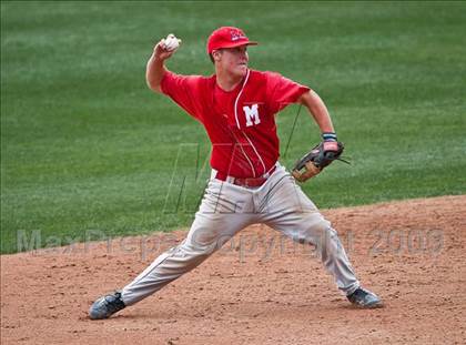 Thumbnail 3 in Prout vs Mount St. Charles (RIIL D2 Final) photogallery.