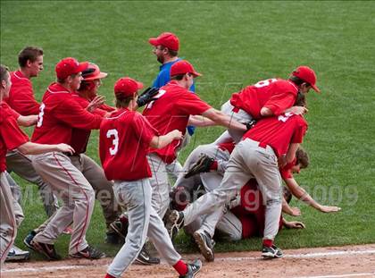 Thumbnail 3 in Prout vs Mount St. Charles (RIIL D2 Final) photogallery.