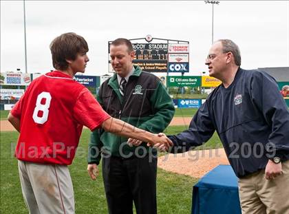 Thumbnail 1 in Prout vs Mount St. Charles (RIIL D2 Final) photogallery.