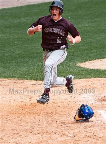 Thumbnail 3 in Prout vs Mount St. Charles (RIIL D2 Final) photogallery.