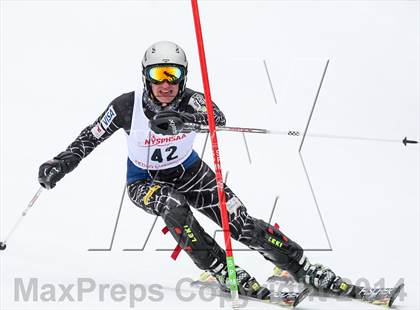 Thumbnail 1 in NYSPHSAA Alpine Championships (Slalom 1st Run - Bibs 31-60) photogallery.