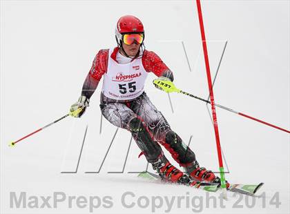 Thumbnail 1 in NYSPHSAA Alpine Championships (Slalom 1st Run - Bibs 31-60) photogallery.