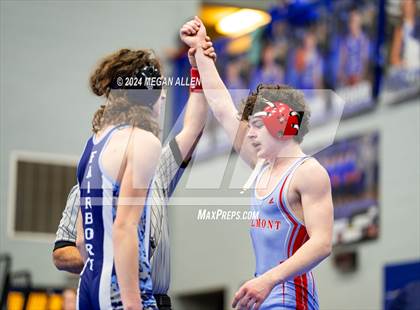 Thumbnail 3 in Brookville High School Meet photogallery.