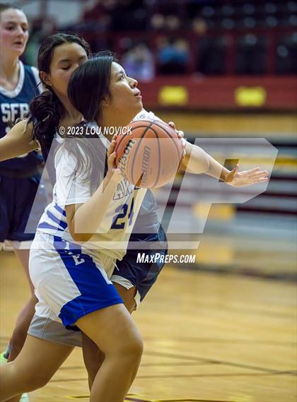 Thumbnail 3 in Santa Fe Prep/Santa Fe Waldorf vs. Laguna Acoma photogallery.
