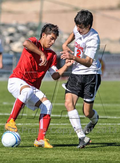 Thumbnail 2 in Roswell vs. Albuquerque Academy photogallery.