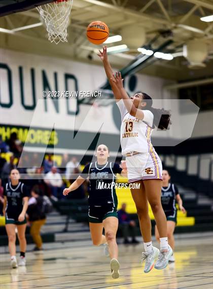 Thumbnail 2 in Sunnyslope vs Salpointe Catholic (3rd Annual Feast Mode Thanksgiving Tournament) photogallery.
