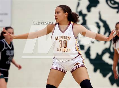 Thumbnail 2 in Sunnyslope vs Salpointe Catholic (3rd Annual Feast Mode Thanksgiving Tournament) photogallery.