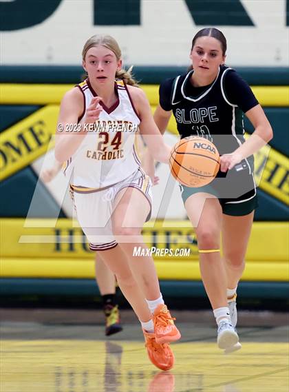 Thumbnail 3 in Sunnyslope vs Salpointe Catholic (3rd Annual Feast Mode Thanksgiving Tournament) photogallery.
