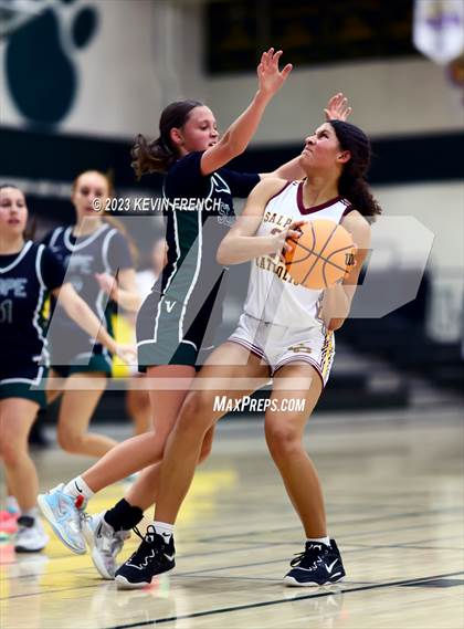 Thumbnail 3 in Sunnyslope vs Salpointe Catholic (3rd Annual Feast Mode Thanksgiving Tournament) photogallery.