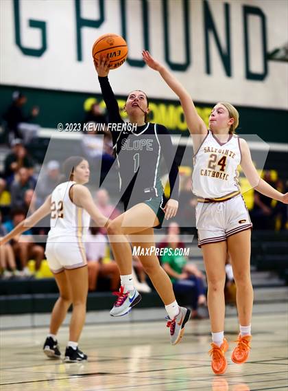 Thumbnail 3 in Sunnyslope vs Salpointe Catholic (3rd Annual Feast Mode Thanksgiving Tournament) photogallery.