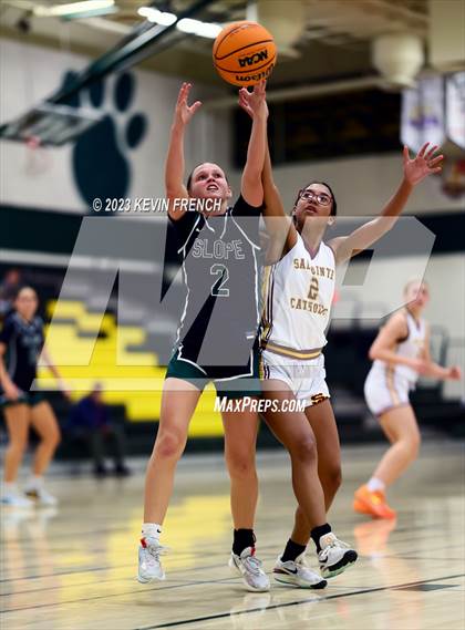 Thumbnail 1 in Sunnyslope vs Salpointe Catholic (3rd Annual Feast Mode Thanksgiving Tournament) photogallery.