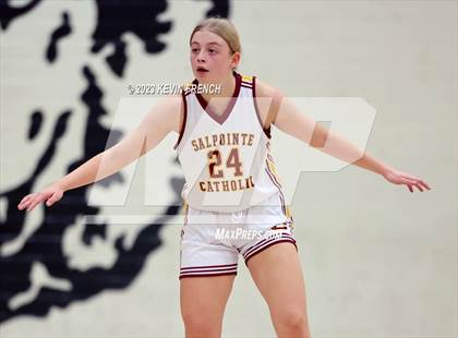 Thumbnail 2 in Sunnyslope vs Salpointe Catholic (3rd Annual Feast Mode Thanksgiving Tournament) photogallery.