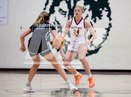 Thumbnail 2 in Sunnyslope vs Salpointe Catholic (3rd Annual Feast Mode Thanksgiving Tournament) photogallery.