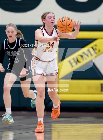 Thumbnail 1 in Sunnyslope vs Salpointe Catholic (3rd Annual Feast Mode Thanksgiving Tournament) photogallery.