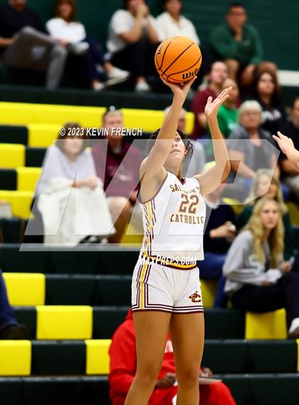 Thumbnail 2 in Sunnyslope vs Salpointe Catholic (3rd Annual Feast Mode Thanksgiving Tournament) photogallery.