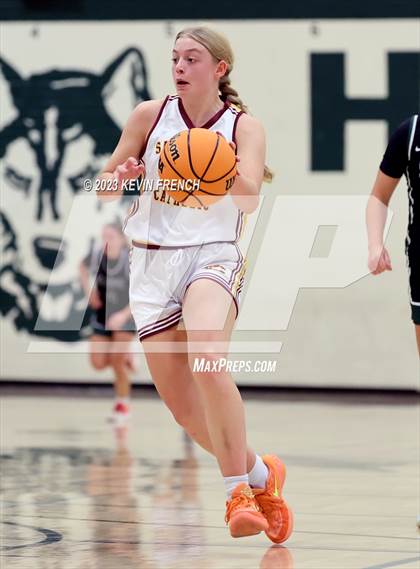 Thumbnail 2 in Sunnyslope vs Salpointe Catholic (3rd Annual Feast Mode Thanksgiving Tournament) photogallery.