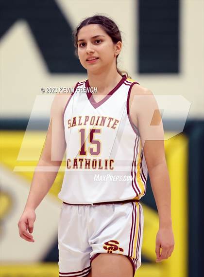 Thumbnail 2 in Sunnyslope vs Salpointe Catholic (3rd Annual Feast Mode Thanksgiving Tournament) photogallery.