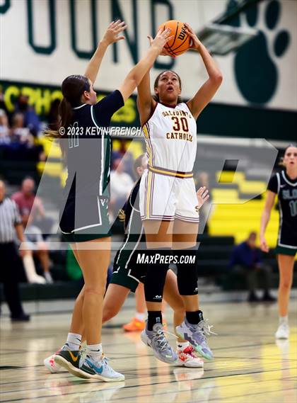 Thumbnail 1 in Sunnyslope vs Salpointe Catholic (3rd Annual Feast Mode Thanksgiving Tournament) photogallery.