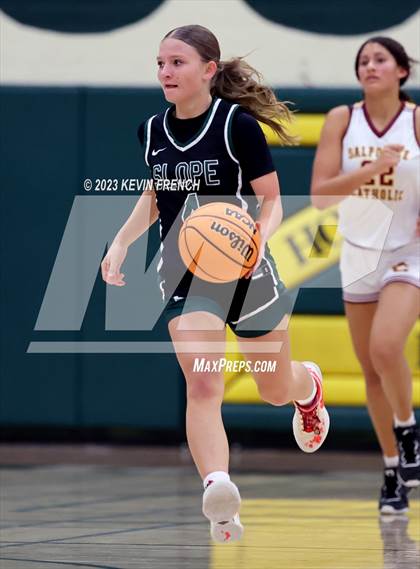 Thumbnail 2 in Sunnyslope vs Salpointe Catholic (3rd Annual Feast Mode Thanksgiving Tournament) photogallery.