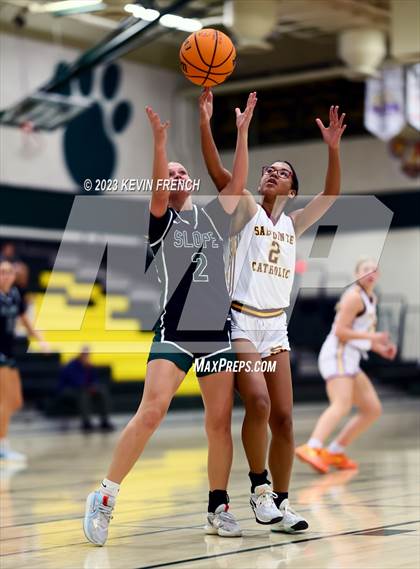 Thumbnail 3 in Sunnyslope vs Salpointe Catholic (3rd Annual Feast Mode Thanksgiving Tournament) photogallery.