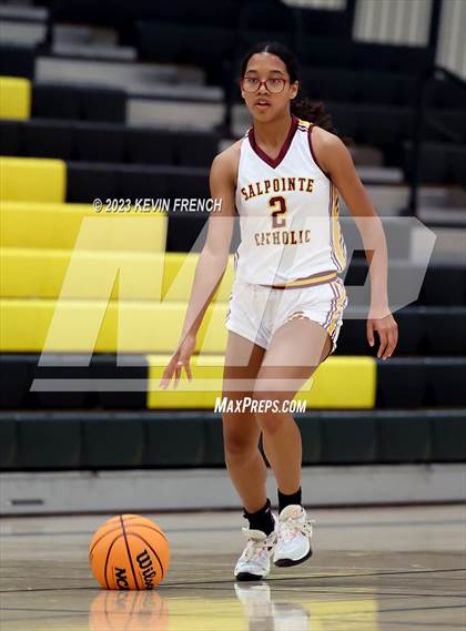 Thumbnail 2 in Sunnyslope vs Salpointe Catholic (3rd Annual Feast Mode Thanksgiving Tournament) photogallery.