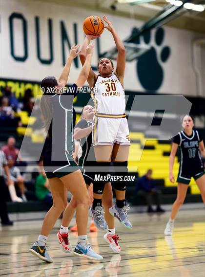 Thumbnail 3 in Sunnyslope vs Salpointe Catholic (3rd Annual Feast Mode Thanksgiving Tournament) photogallery.